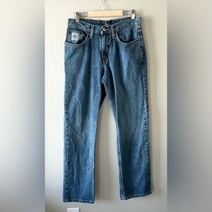 Cinch Women’s Bootcut Jeans 30x32 Medium Wash -western rodeo workwear denim